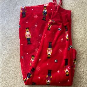 Cozy Red Nutcracker Pajama‎ Pants